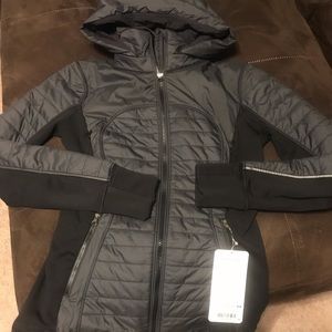 NWT Lululemon First Mile Jacket Black 6